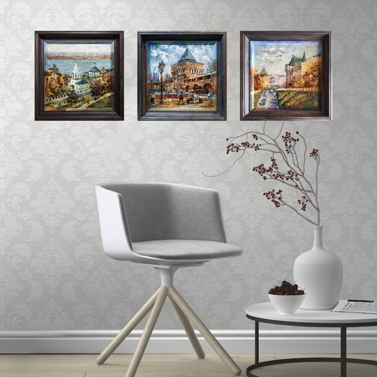 «Прогулка по кремлю». Нижний Новгород. Художник Марина Новосельская