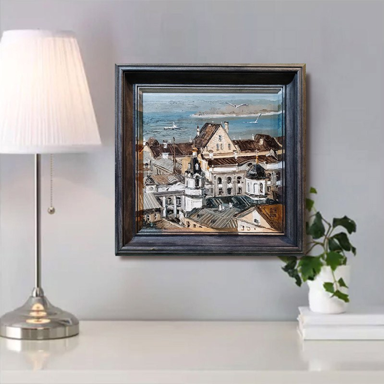 «Набережная Федоровского». Нижний Новгород. Художник Марина Новосельская