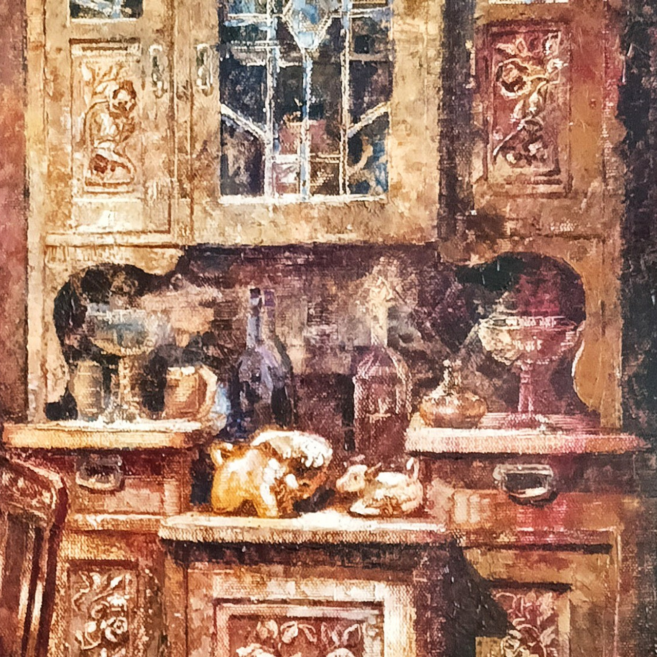 «В ожидании хозяина». Художник Марина Новосельская