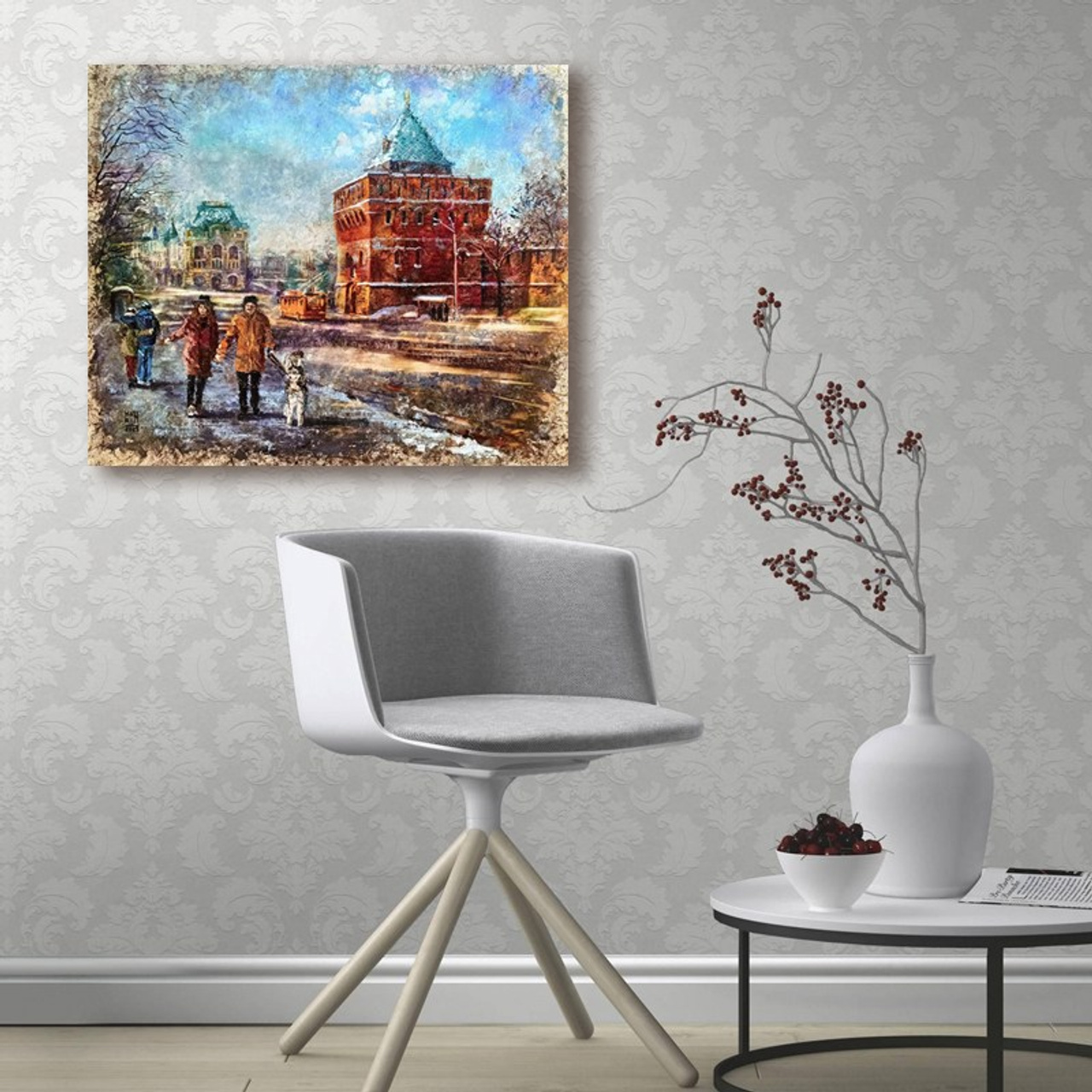 «Ранняя весна». Нижний Новгород. Художник Марина Новосельская