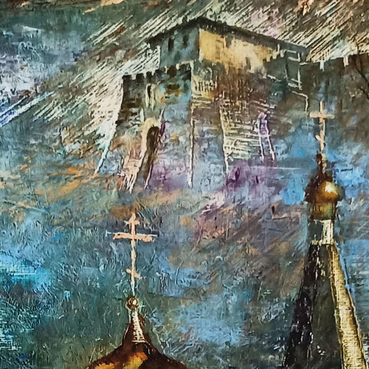 «Церковь Святого Пророка Божия Илии». Художник Марина Новосельская