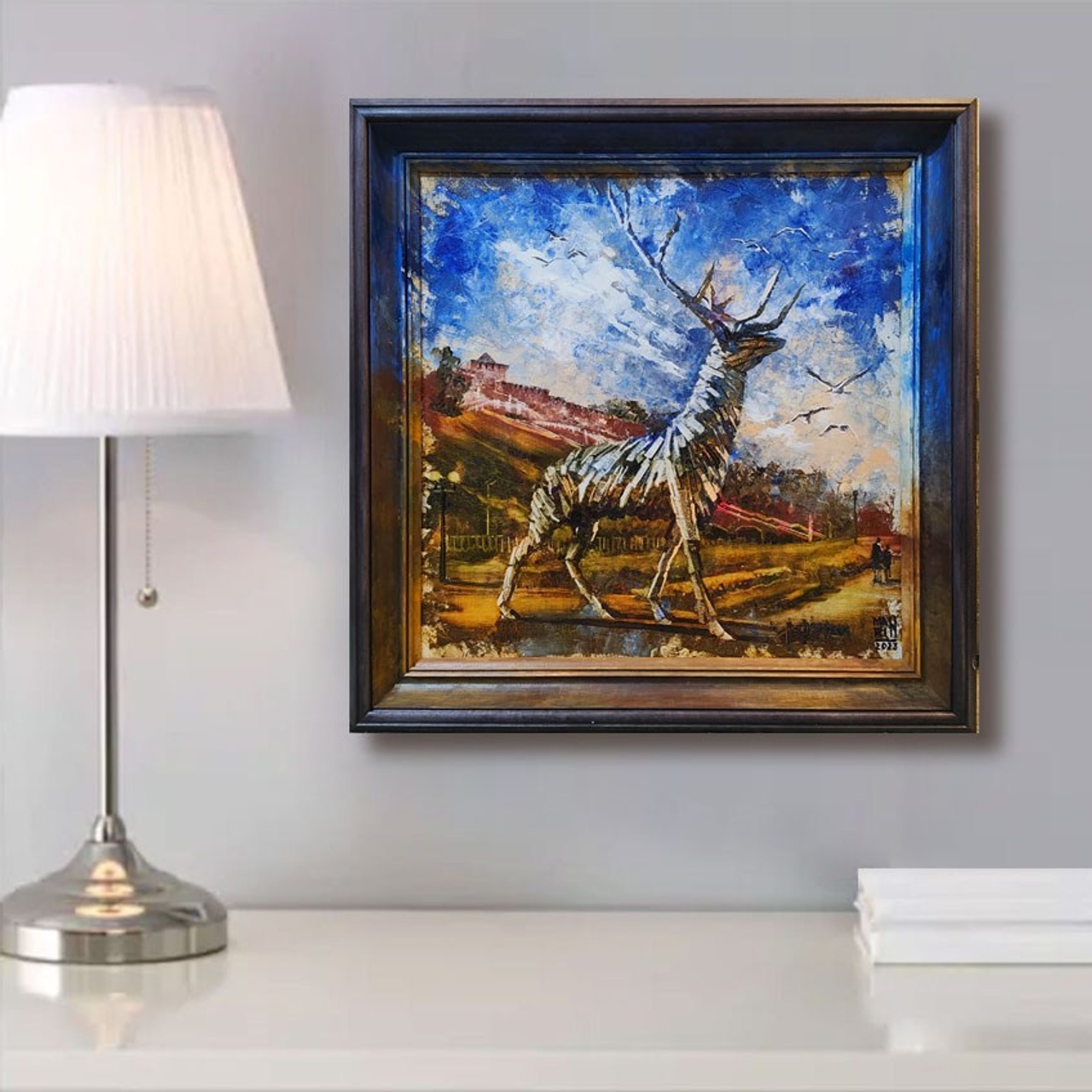 «Нижегородский олень». Художник Марина Новосельская