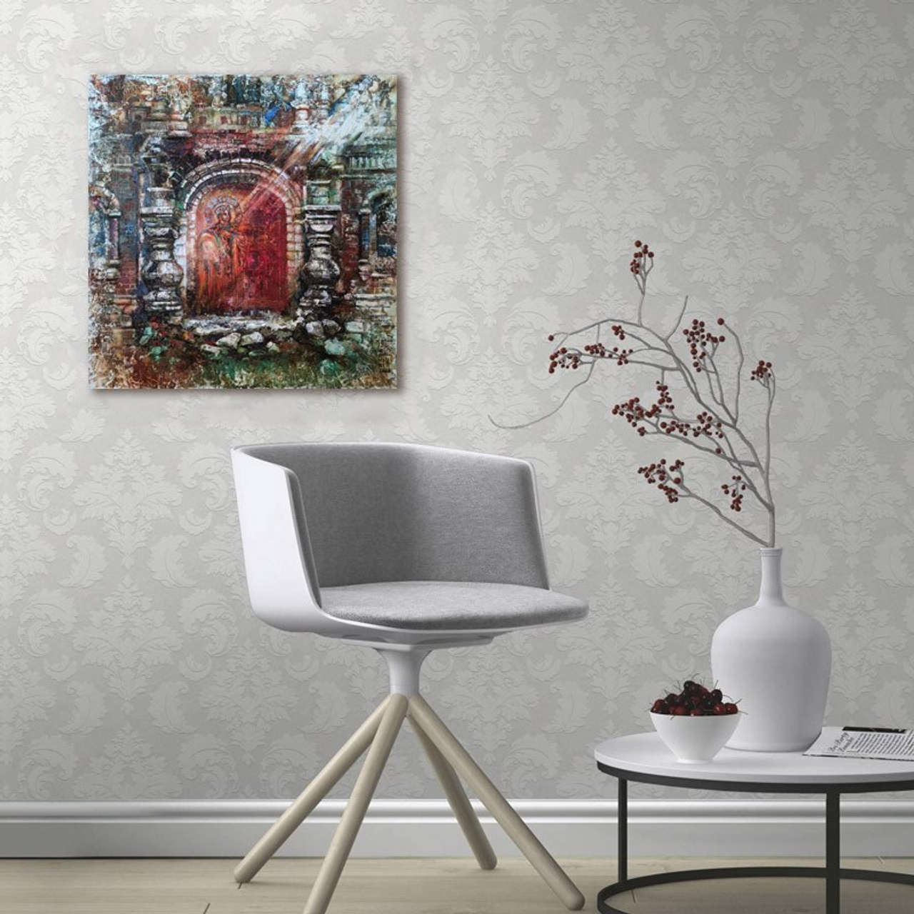 «Храм святой мученицы Александры Римской. с. Муром. Художник Марина Новосельская