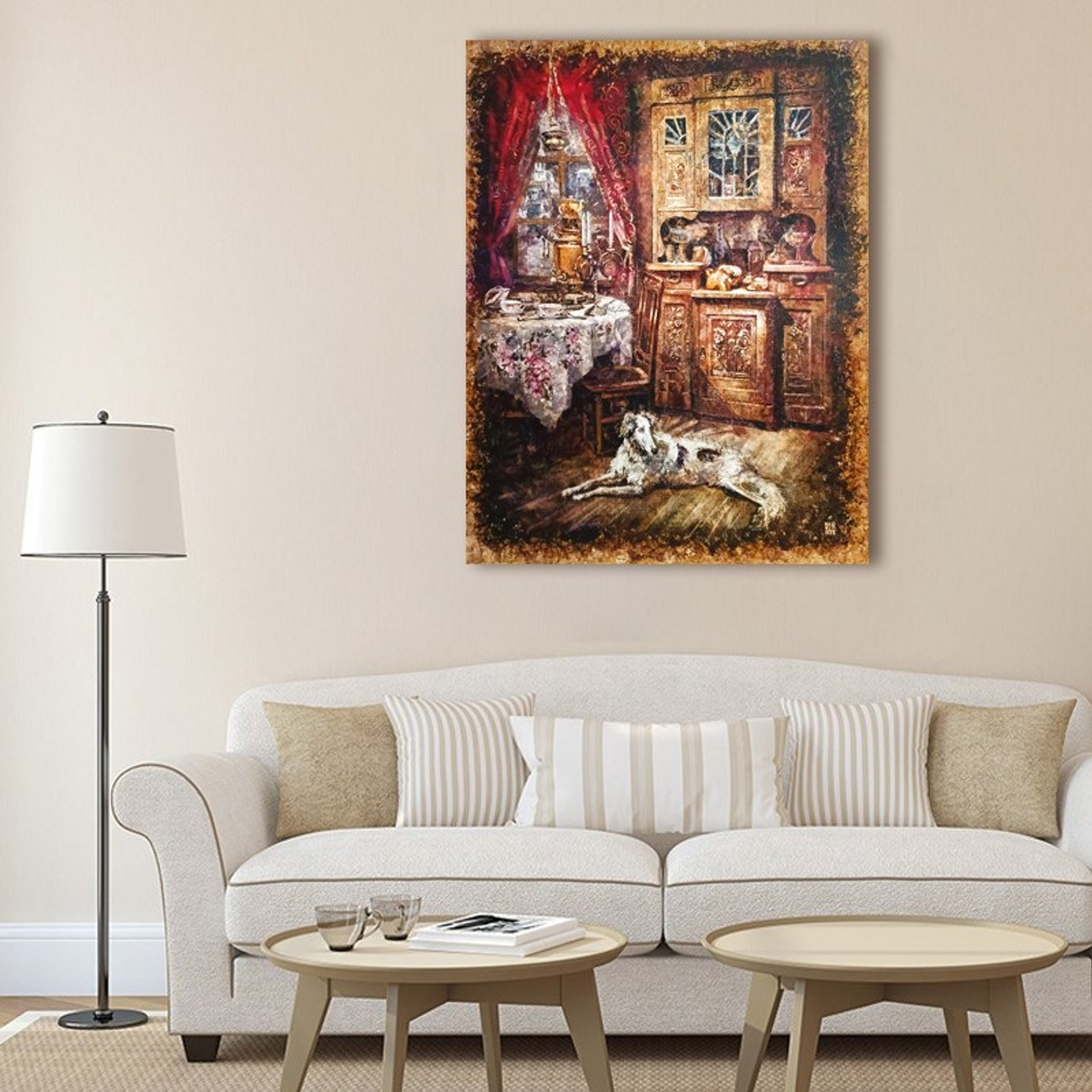 «В ожидании хозяина». Художник Марина Новосельская