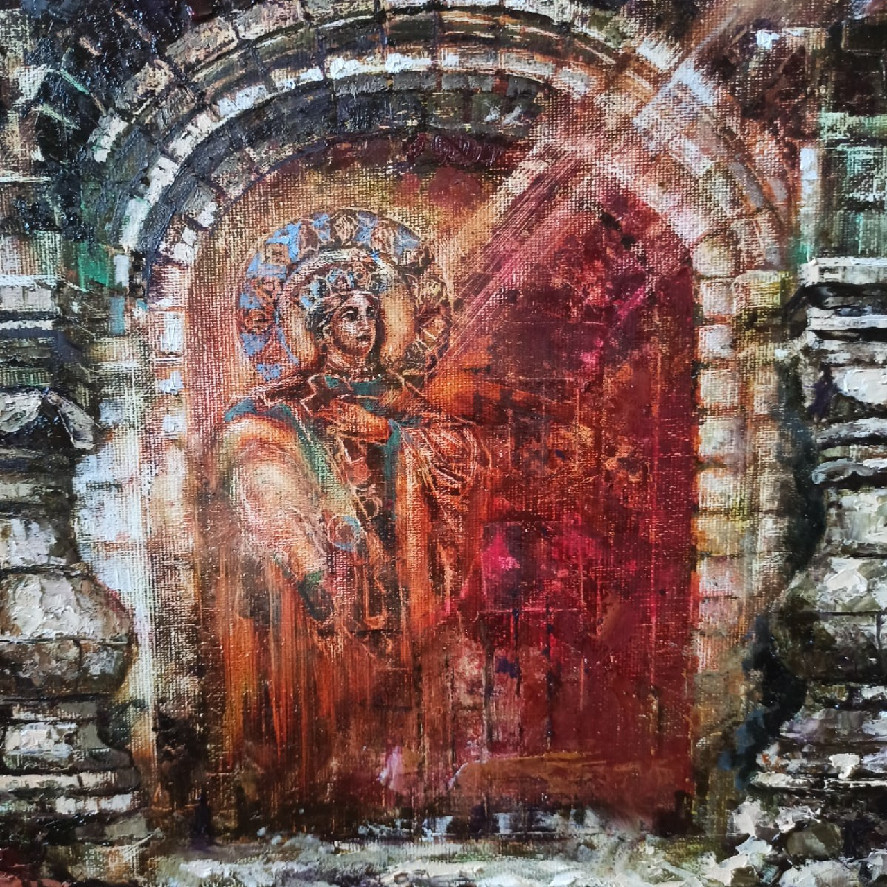 «Храм святой мученицы Александры Римской. с. Муром. Художник Марина Новосельская