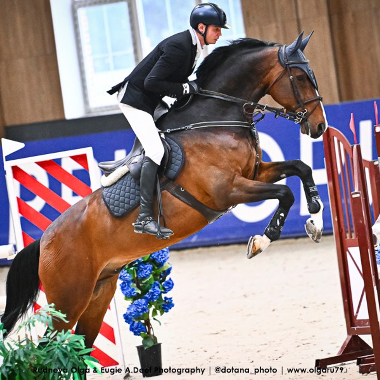 2026 март 14 КСК УРОЖАЙ (ВЫЕЗДКА). ТУРНИРНАЯ КОННАЯ ФОТОГРАФИЯ, Руднева Ольга и Евгений Адеев