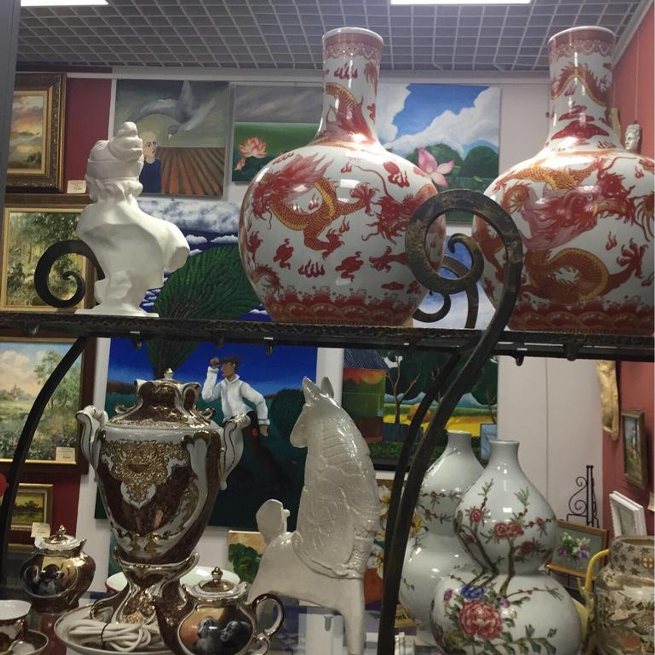 Paintings in Prima Gallery. Artist Maria Ansh