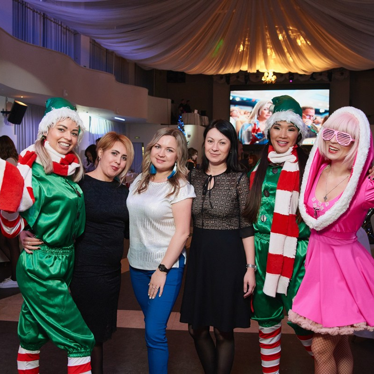 Новогодний корпоративный репортаж Дентал Сервис