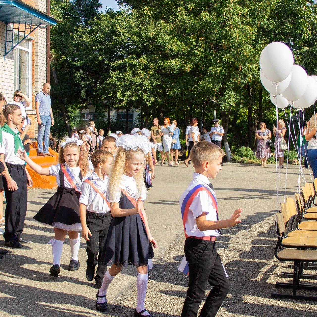 Линейка 1 сентября