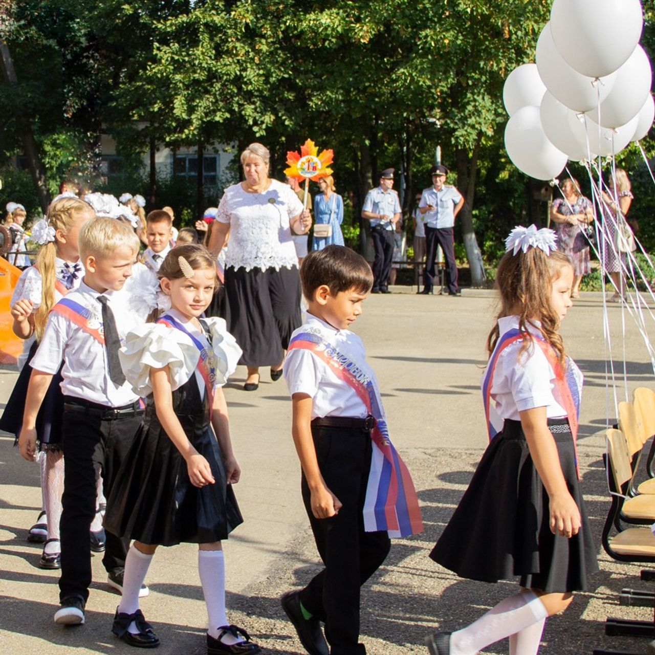 Линейка 1 сентября