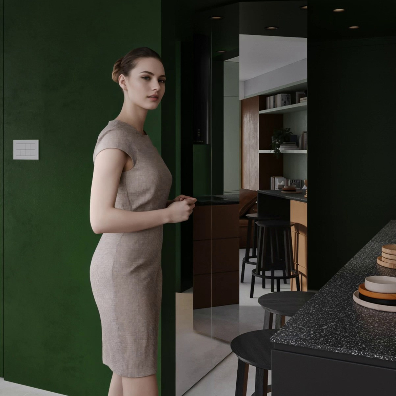 3D АНИМАЦИЯ С ПОМОЩЬЮ AI. 3D визуализация интерьера и архитектурной среды