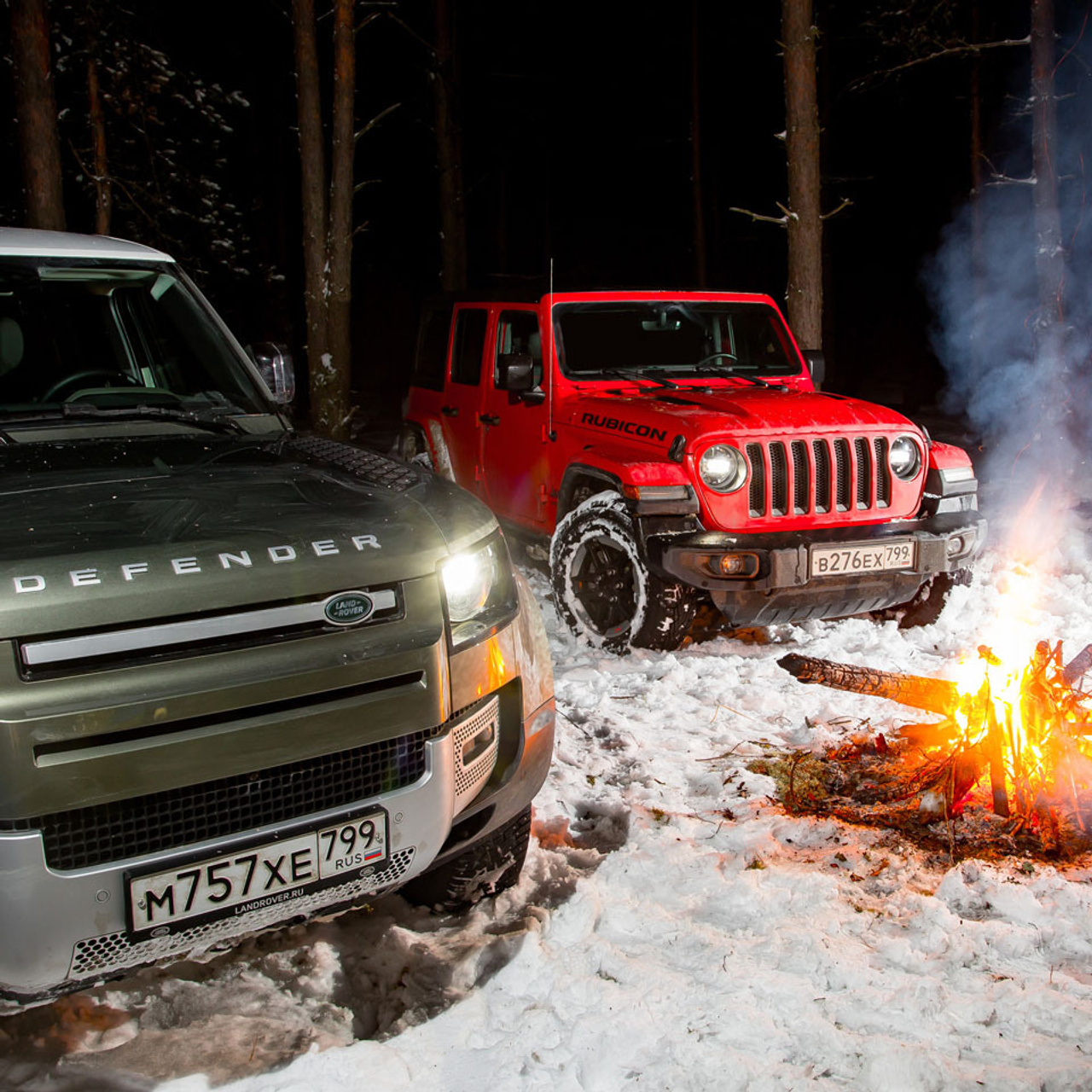 Land Rover Defender & Jeep Wrangler