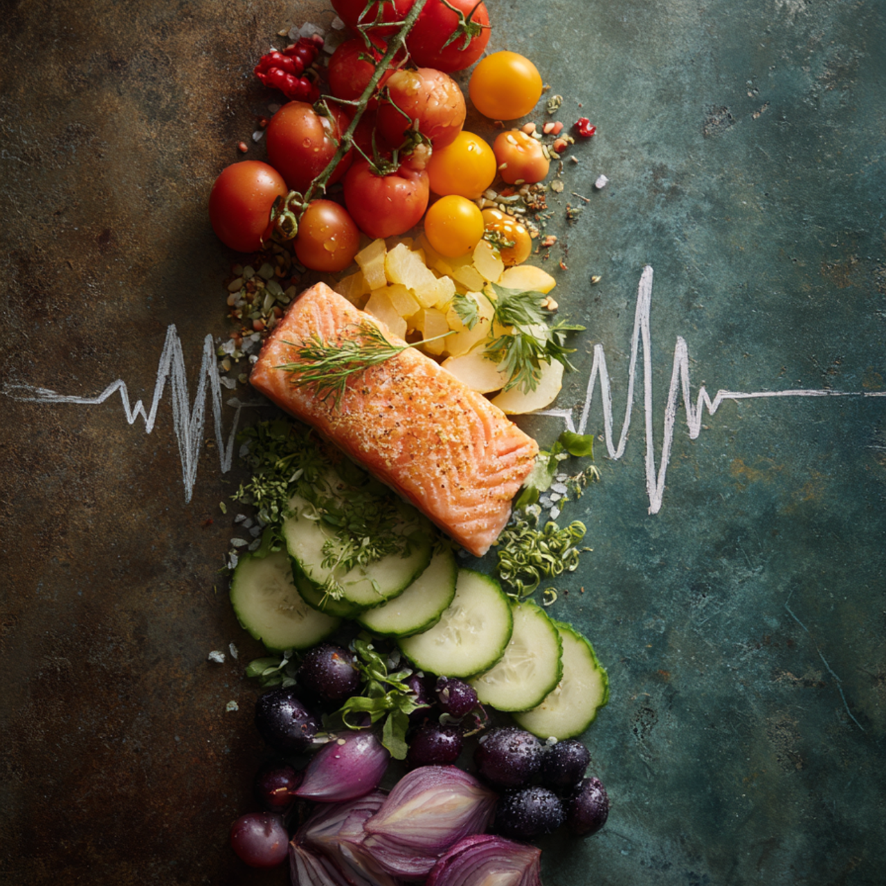 Визуальная концепция для сферы нутрициологии и правильного питания