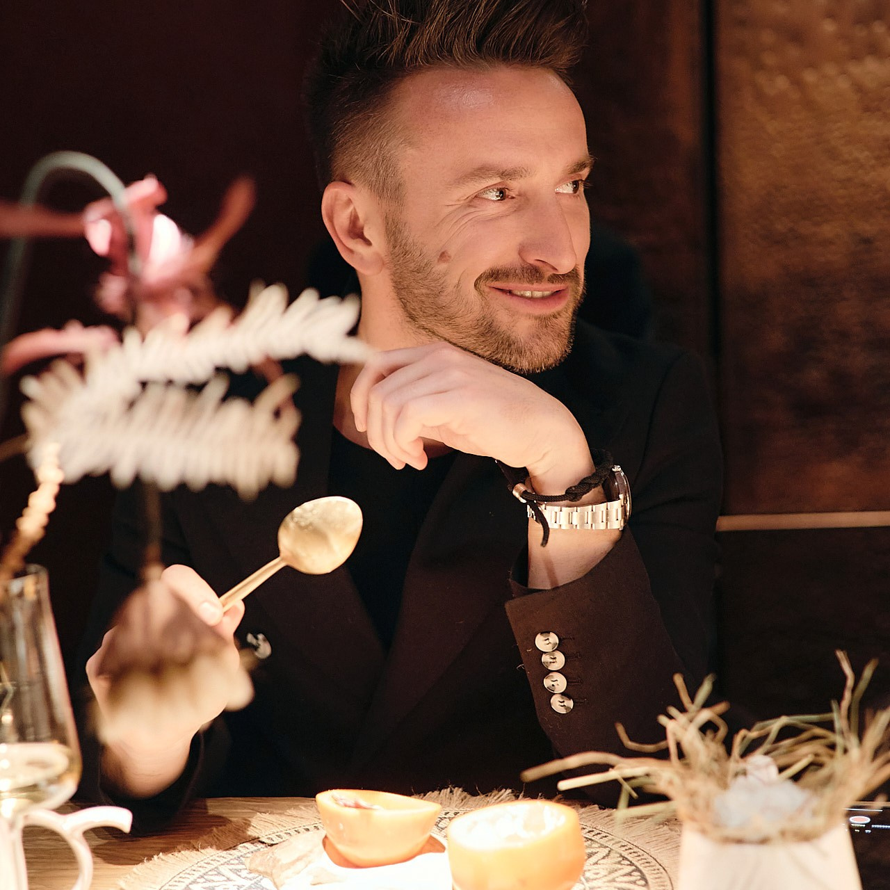 День рождения Ксении Бородиной. Роза Хутор, 8 марта 2023 г. Фотограф Григорий Сотников