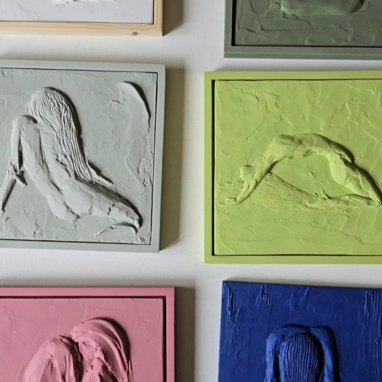 Она. Авторские скульптурные панно на заказ | Художник-скульптор ᒪᗩ•ᕲᑌШᗩ (ВЛада)