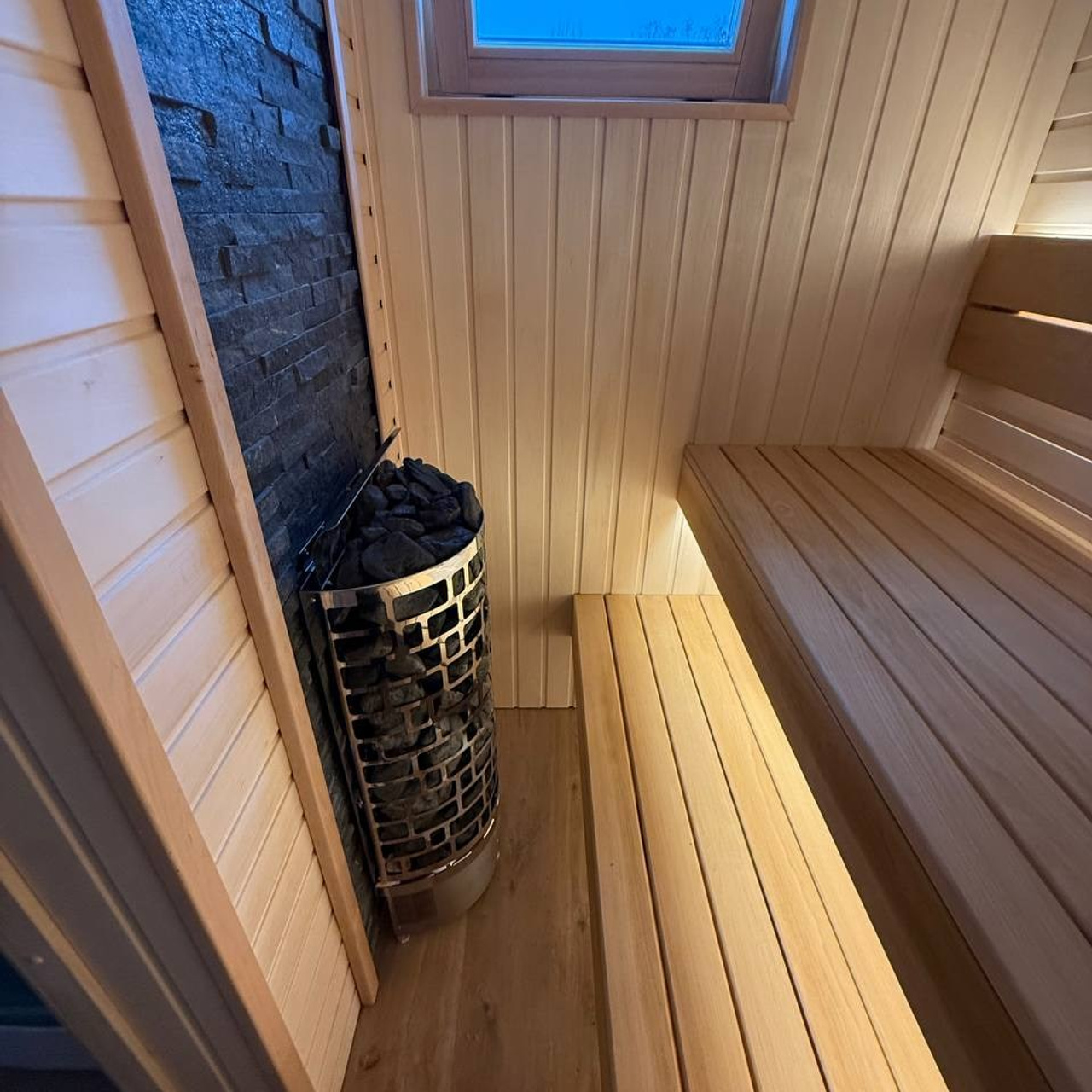 внутренняя отделка сауны липой