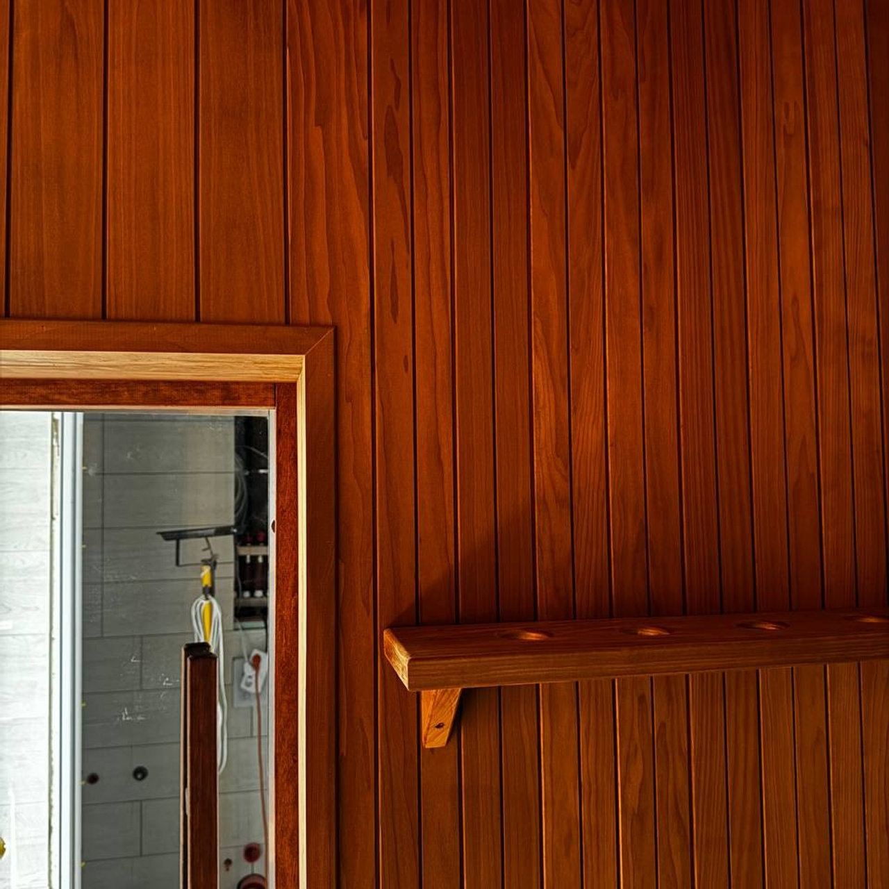 вагонка рейка в сауне