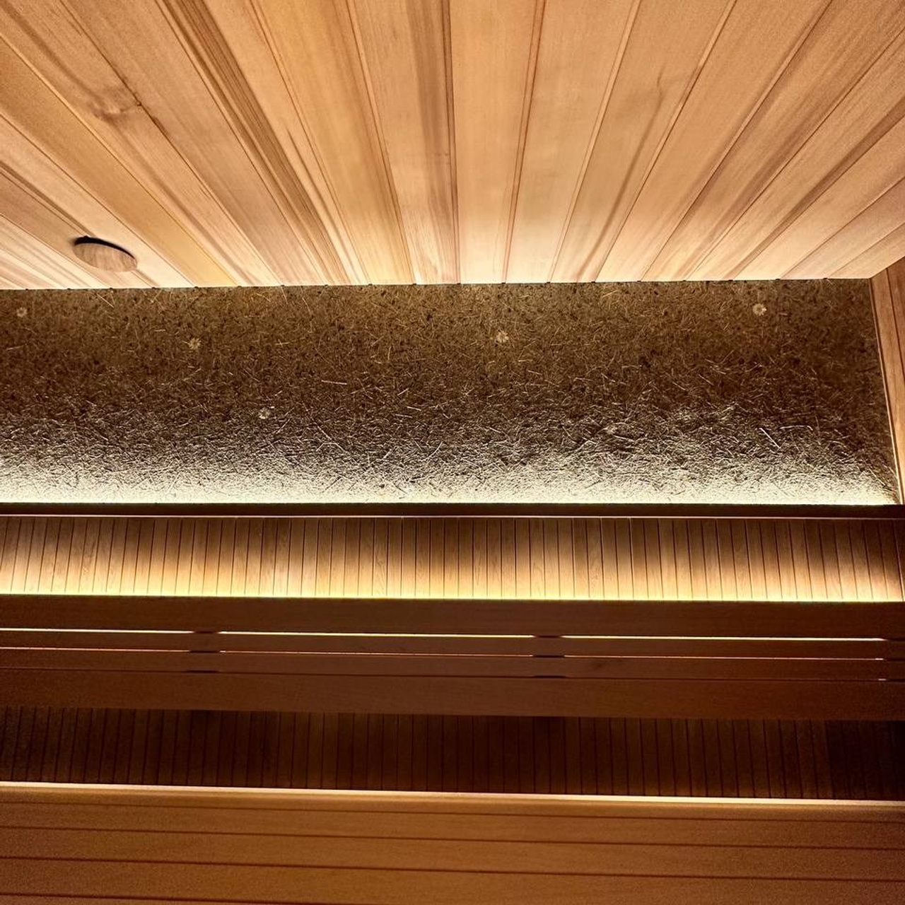 сбалансированная вентиляция и отделка парной