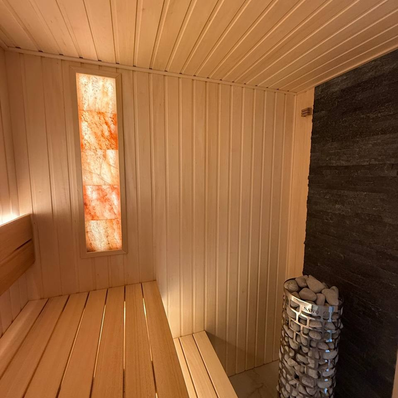компактная сауна 2 на 2 из липы