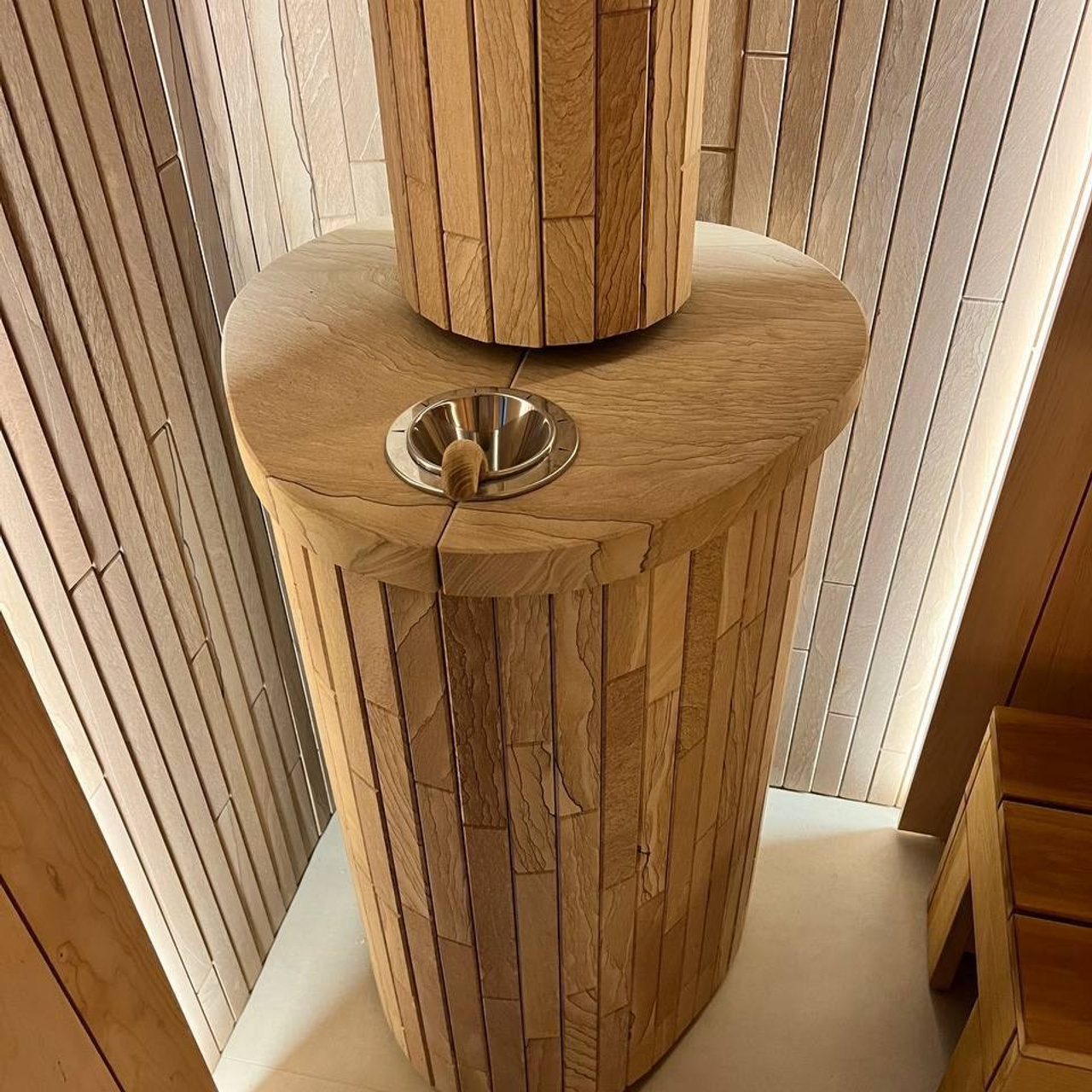 баня из ольхи с печью Ферингер"