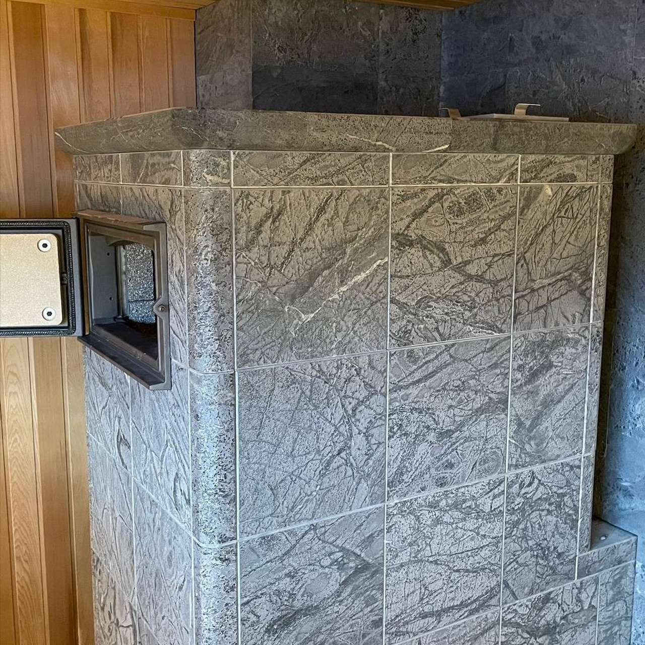 каменная печь Tulikivi в парной