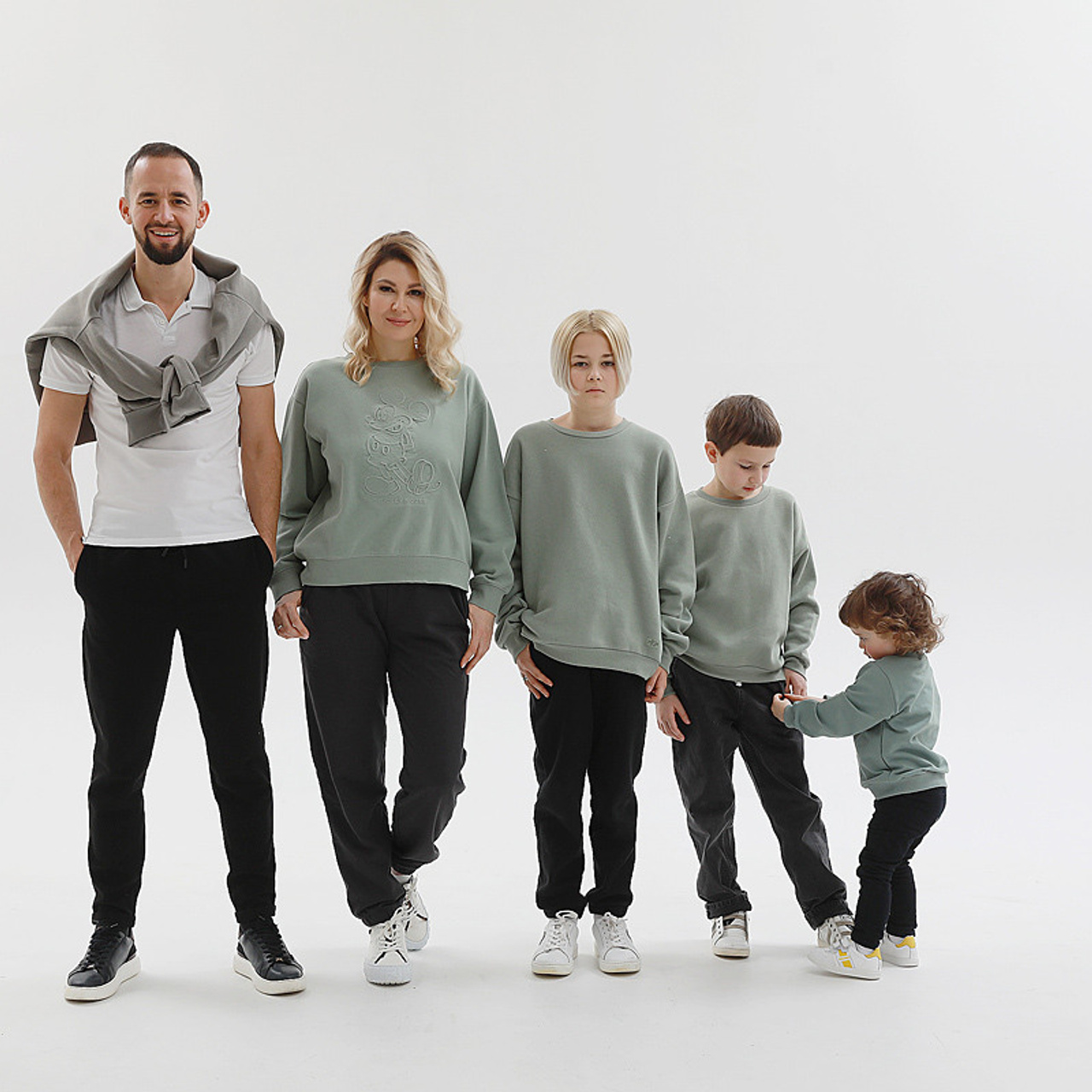 Семейная съемка в&nbsp;студии