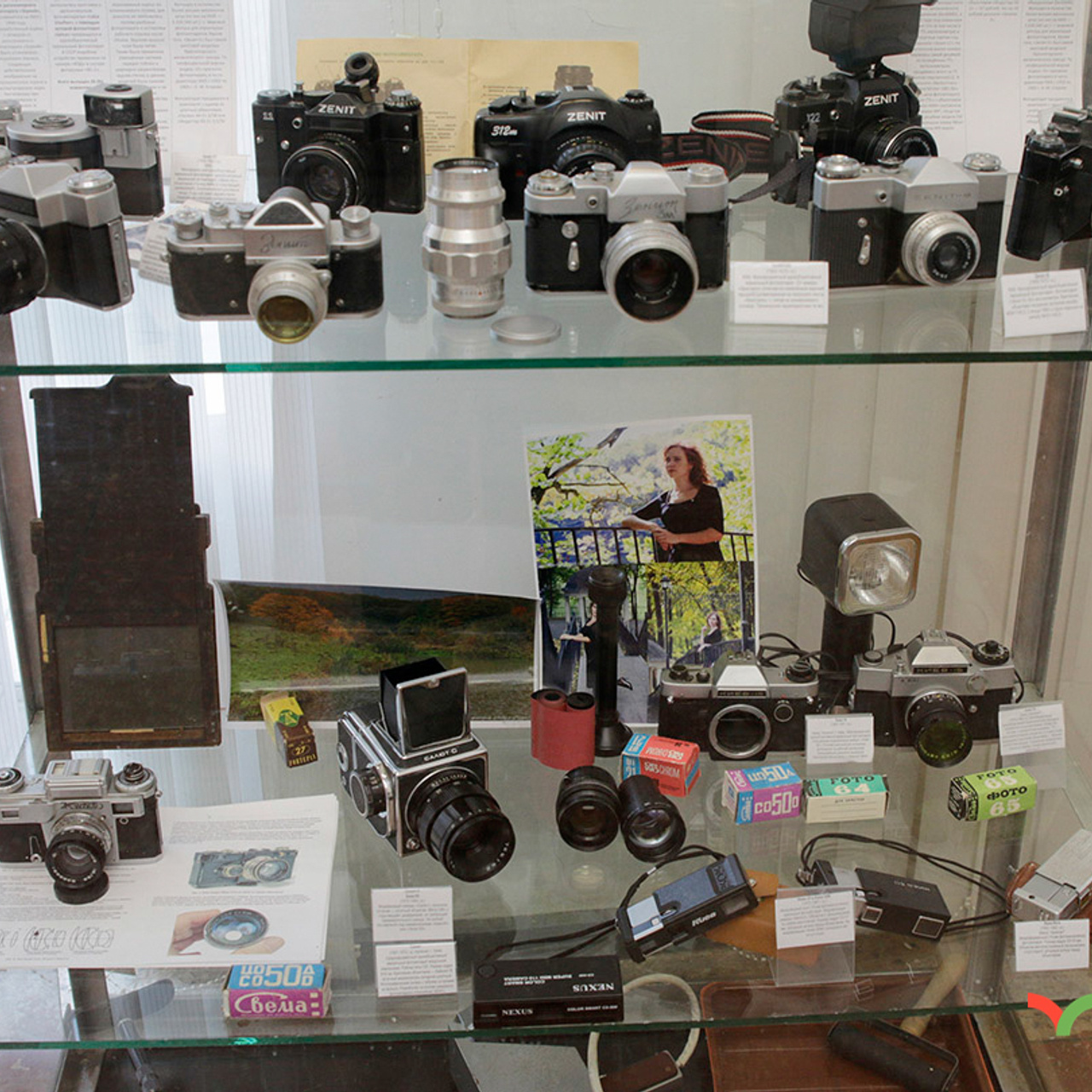 Выставки фототехники «От форматных до цифровых». Фотограф в Туле Крупский АнДРей. Фотостудия «КАДР71» в Туле