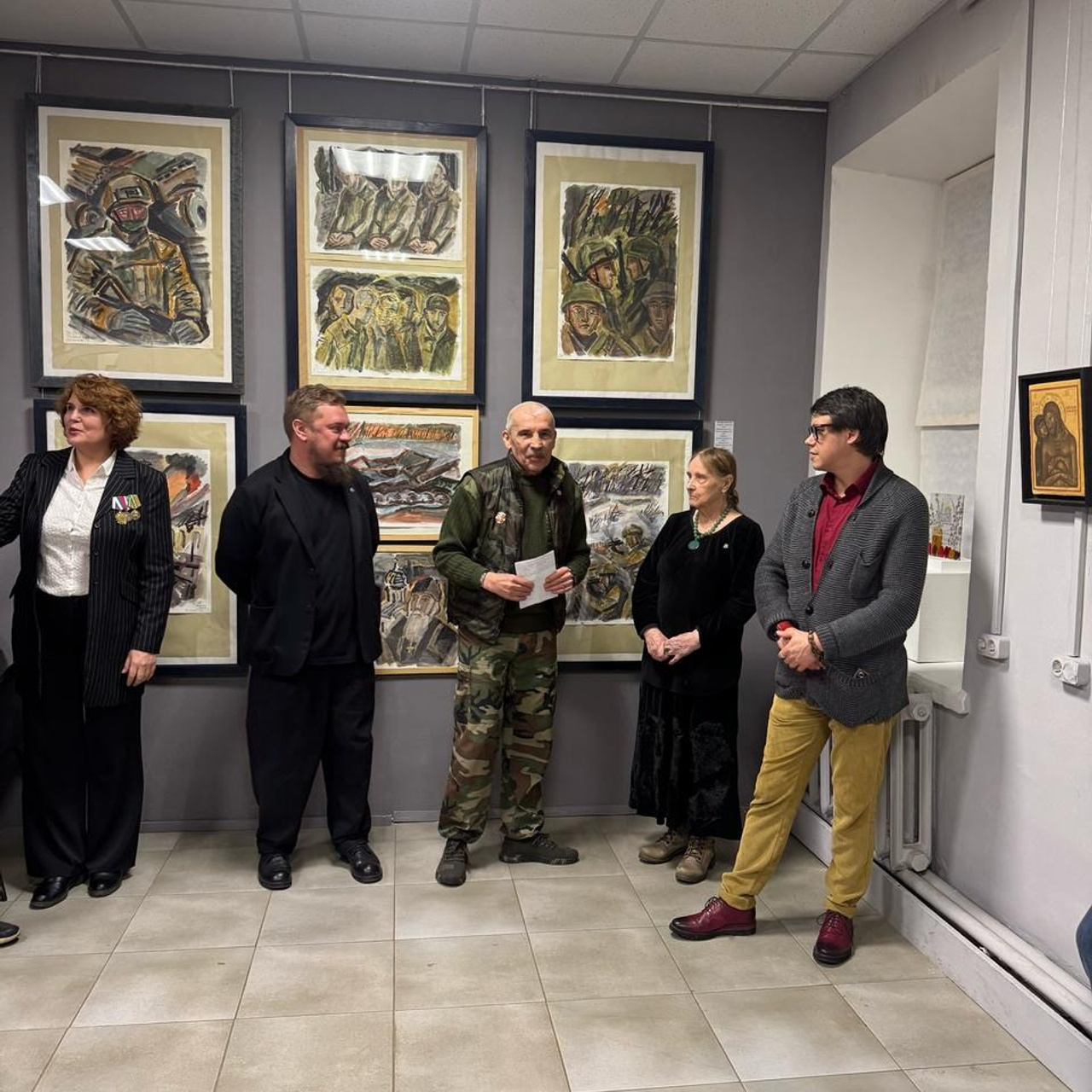 С НАМИ БОГ. Ассоциация художников монументалистов г. Москва