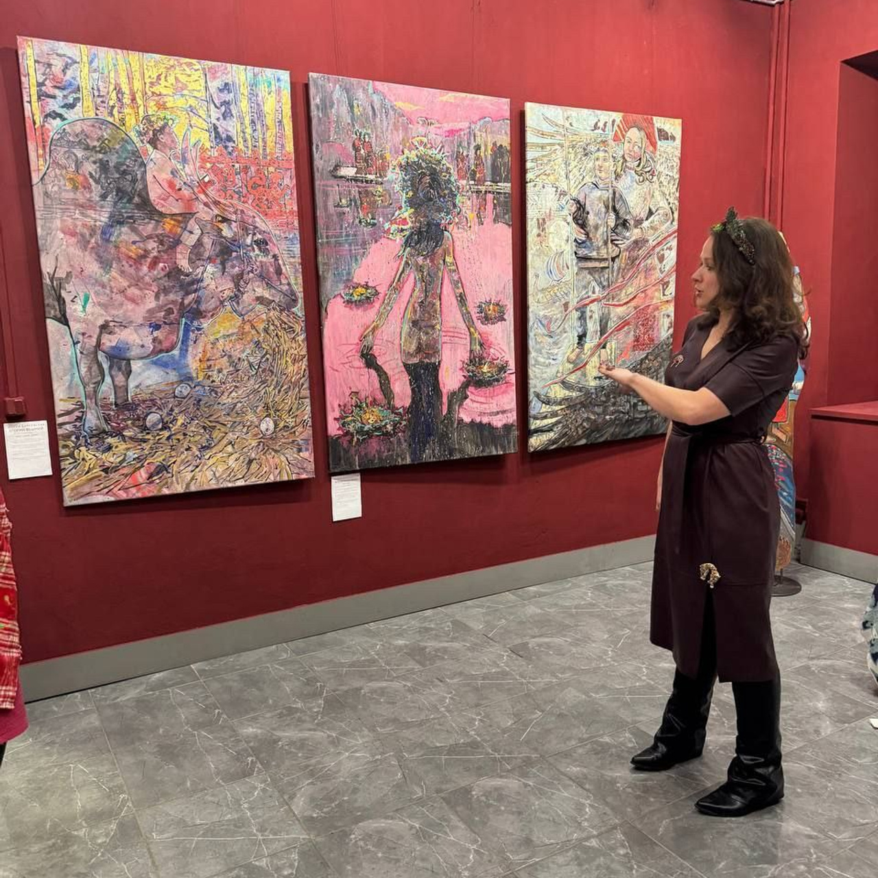 / ЗОЛОТО И ПЕПЕЛ /. Ассоциация художников монументалистов г. Москва