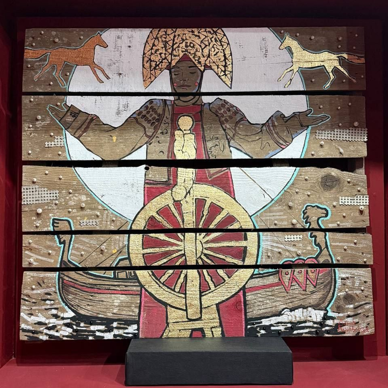 / ЗОЛОТО И ПЕПЕЛ /. Ассоциация художников монументалистов г. Москва