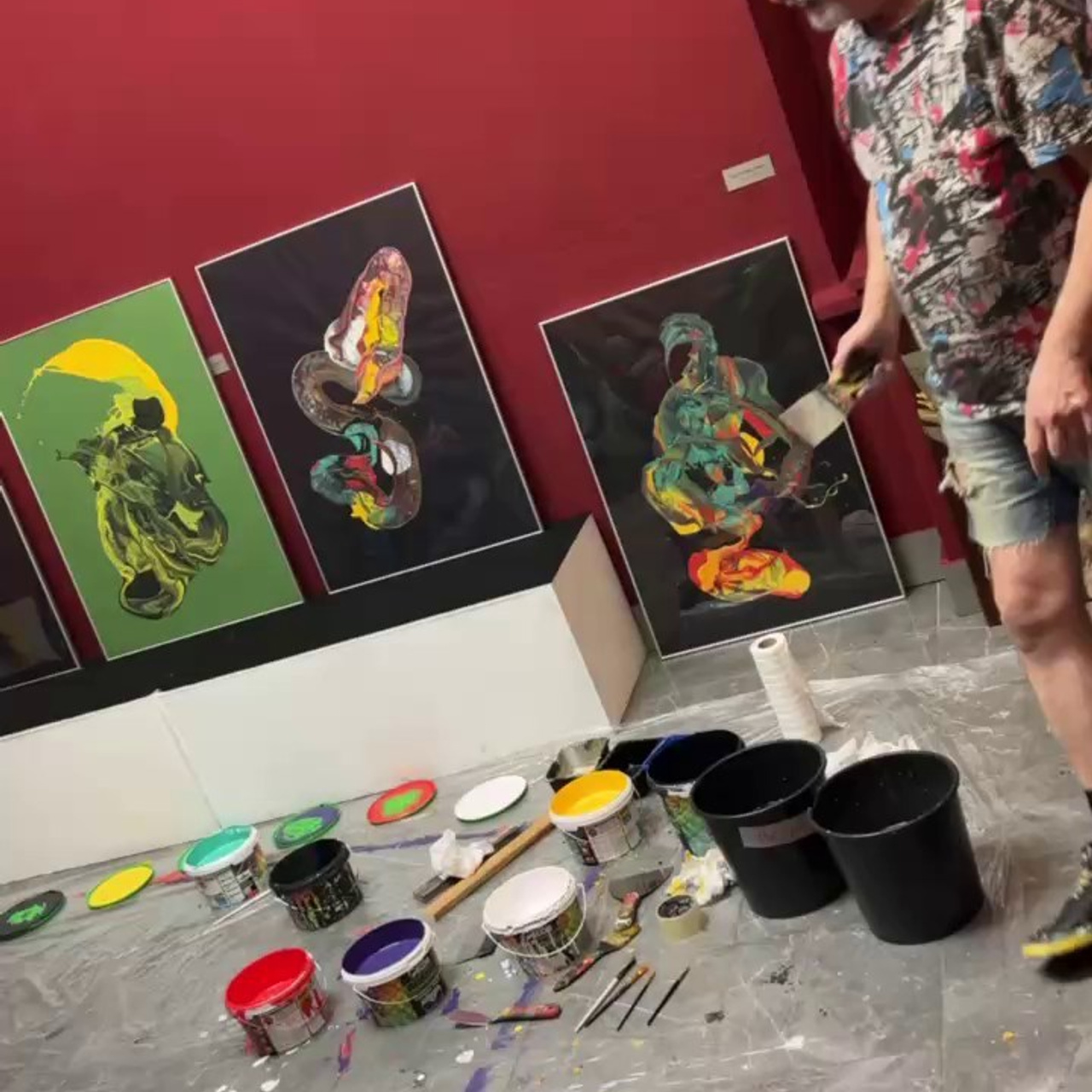 / Встреча с художником Владимиром Матвеевым /. Ассоциация художников монументалистов г. Москва