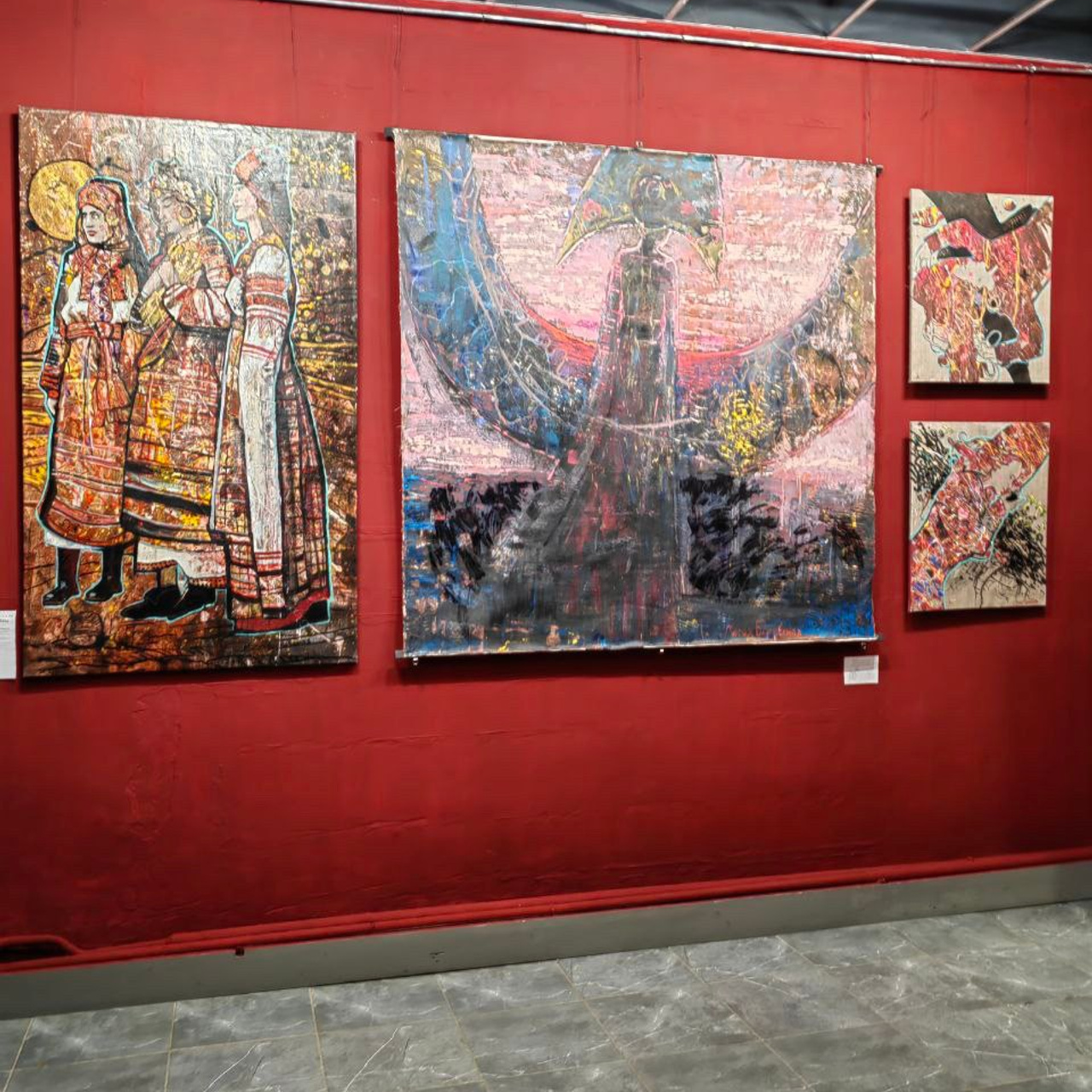 / ЗОЛОТО И ПЕПЕЛ /. Ассоциация художников монументалистов г. Москва