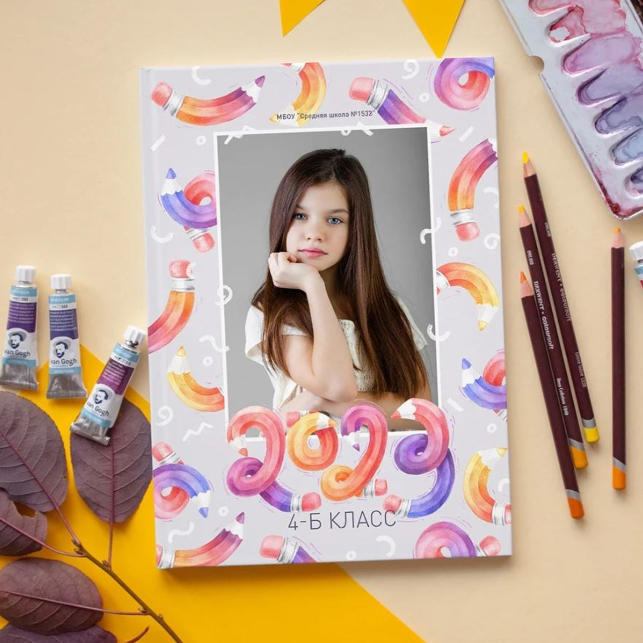 Обложки для начальной школы. Школьный фотограф Дмитрий Дудик