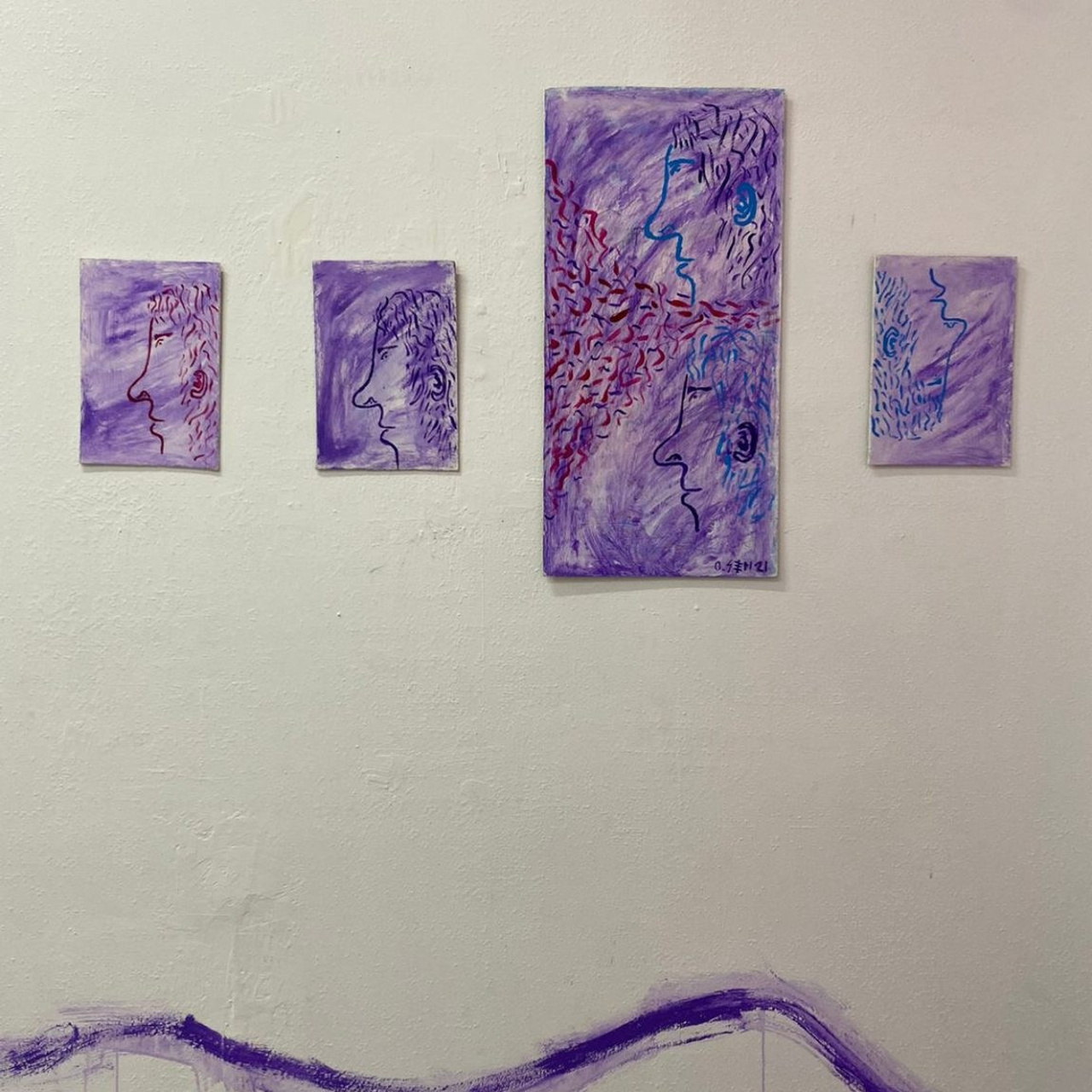 Three Rooms (Gallery 22, 2021). Artist Oleg Semenovykh