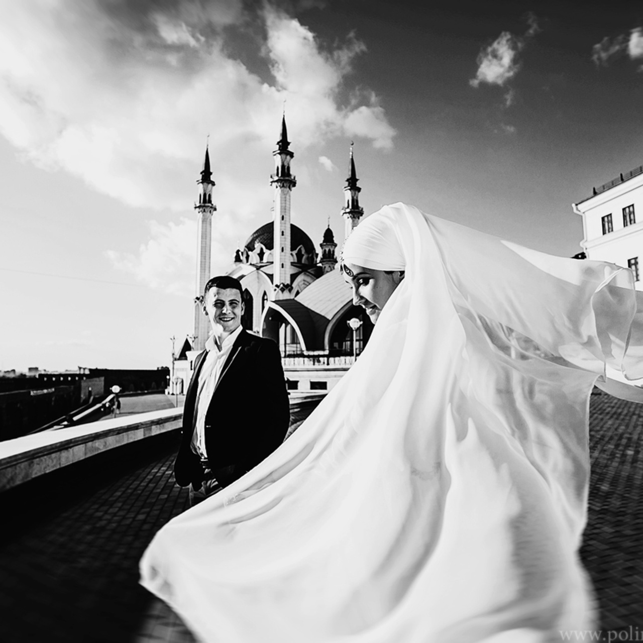 Молодожены. г.Казань.
