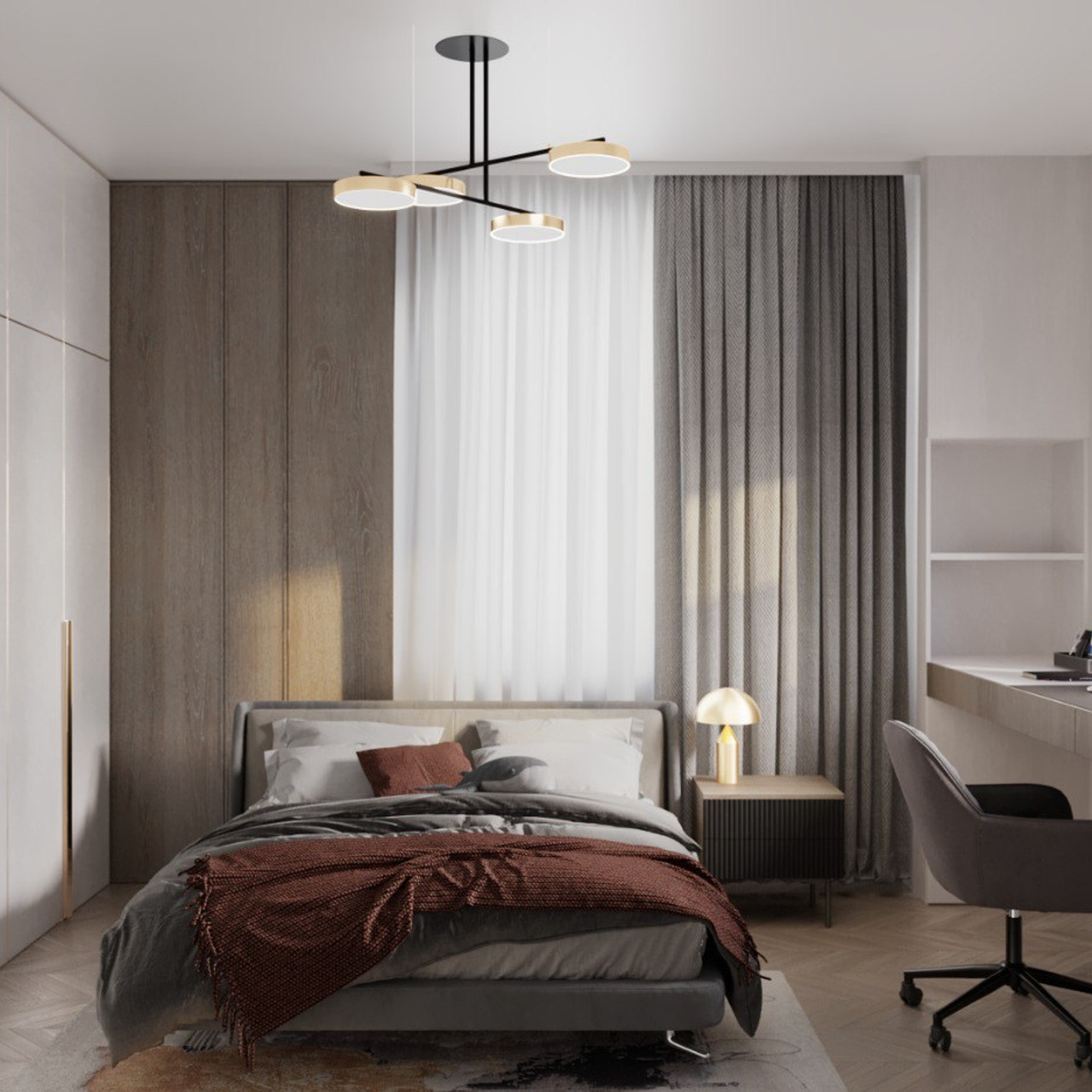 Living «Charme Caché». Портфолио 3D визуализатора