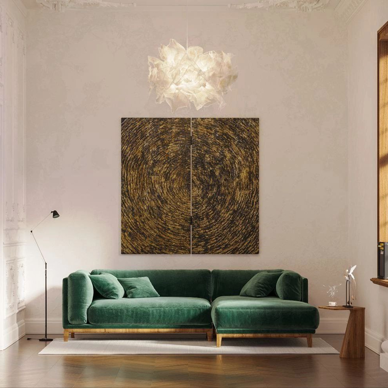 Lounge «Voile d'Argent». Портфолио 3D визуализатора