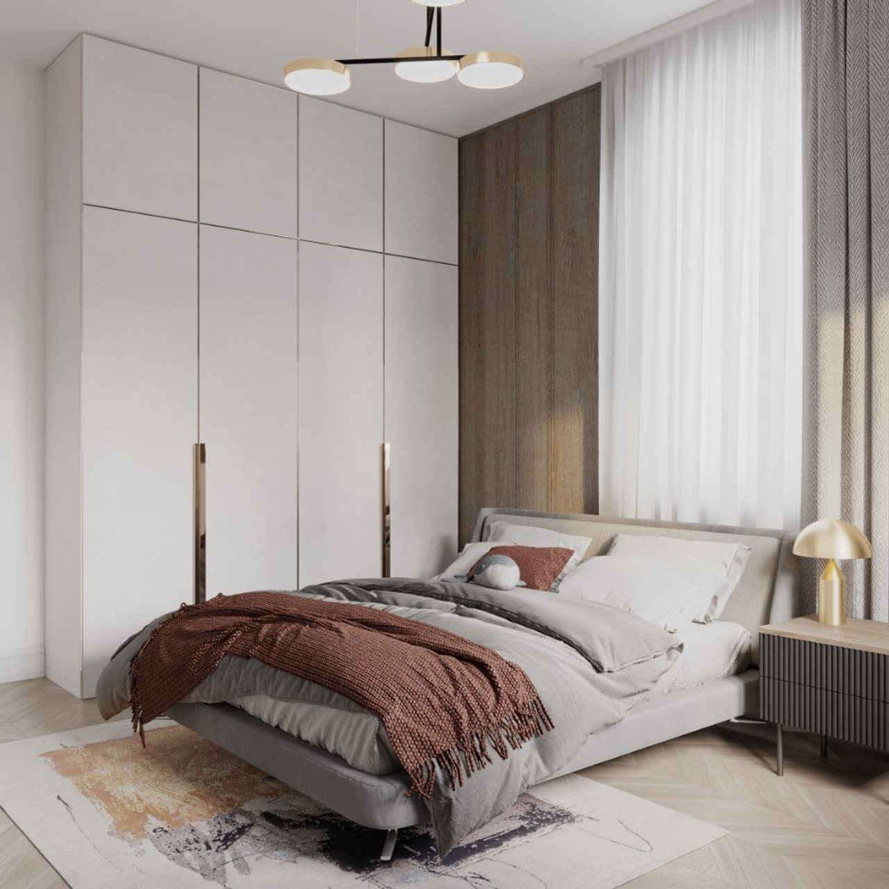 Living «Charme Caché». Портфолио 3D визуализатора