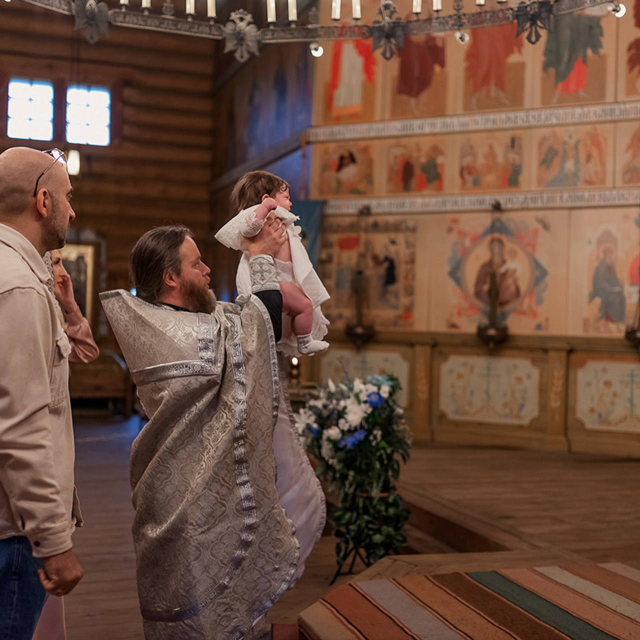 Таинство Крещения. Фотограф новорожденных в Санкт-Петербурге Юлия Борисова
