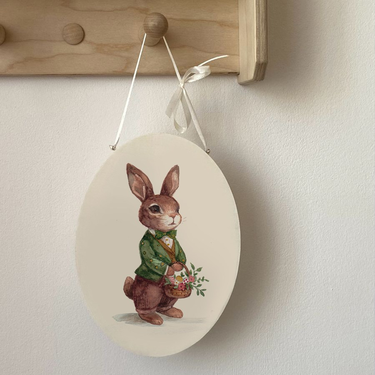 Принты «Кролики» — набор 3 шт. Роспись стен и декор в детских комнатах Москва и Подмосковье