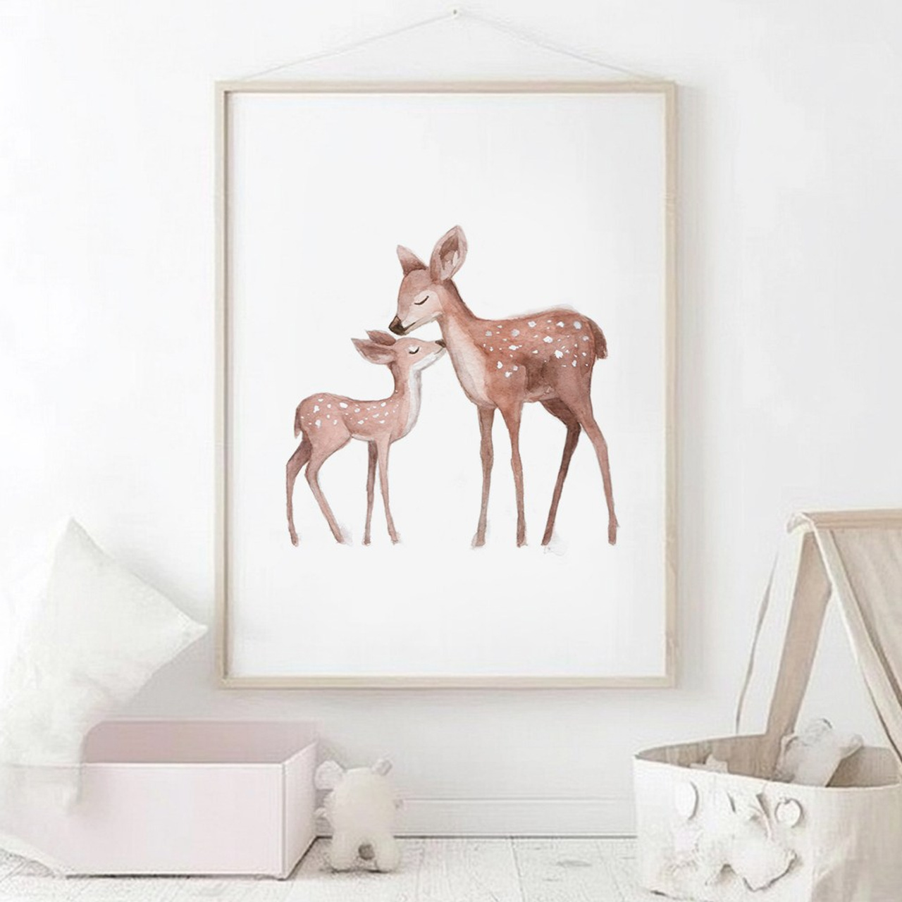 Детские принты «Мамины объятия» — набор 6 шт. Роспись стен и декор в детских комнатах Москва и Подмосковье