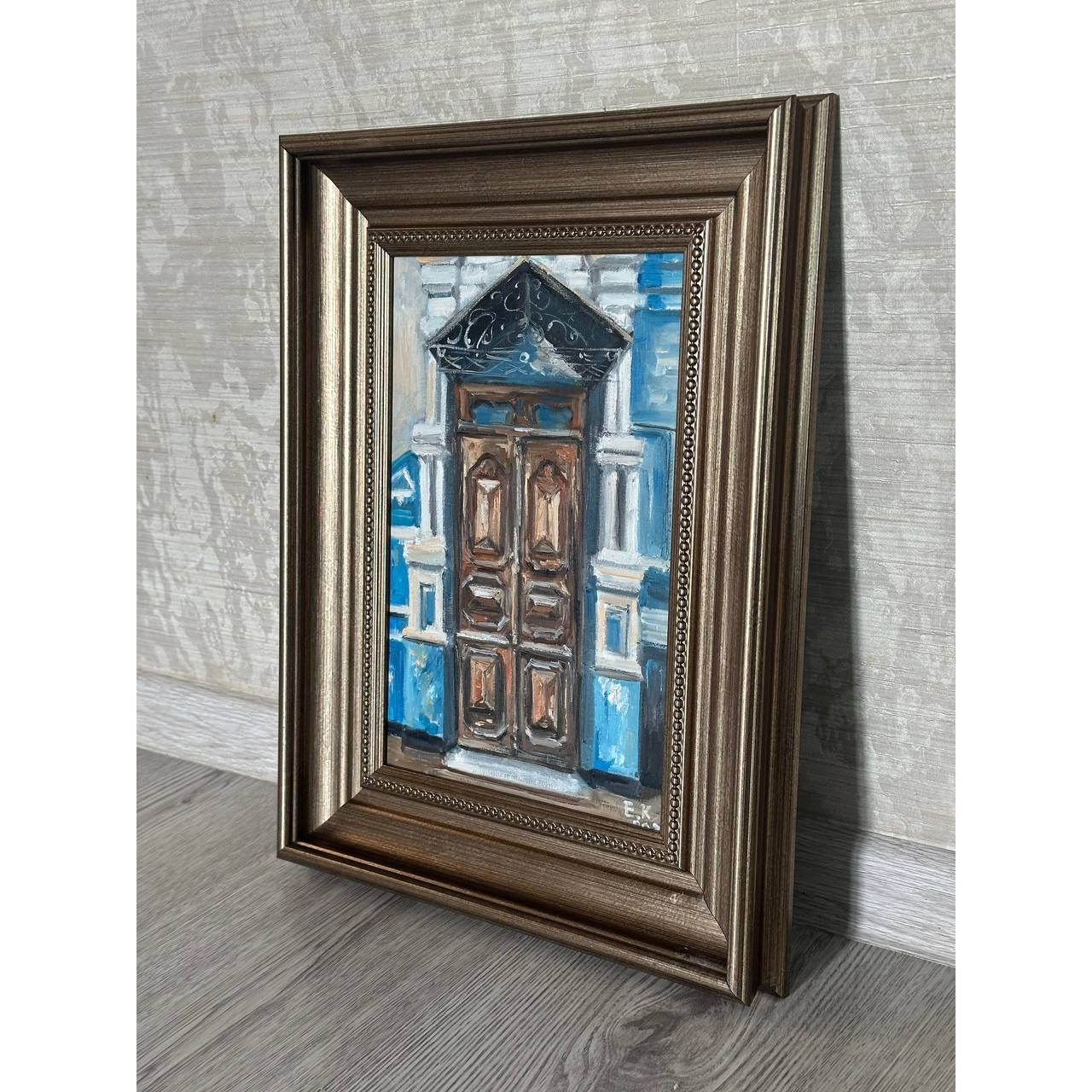 Авторская картина «Ул. Дзержинского, д. 92». ELCHANINOVA.ART Художник Ксения Ельчанинова. Современное искусство