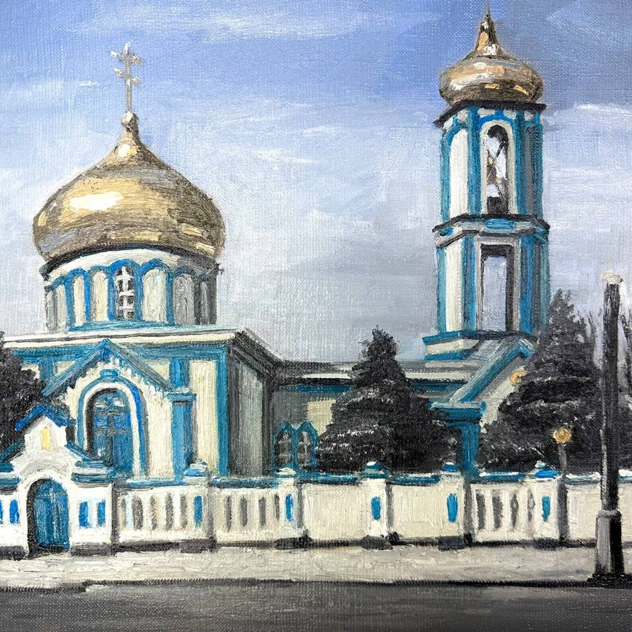 Авторская картина «Церковь»
