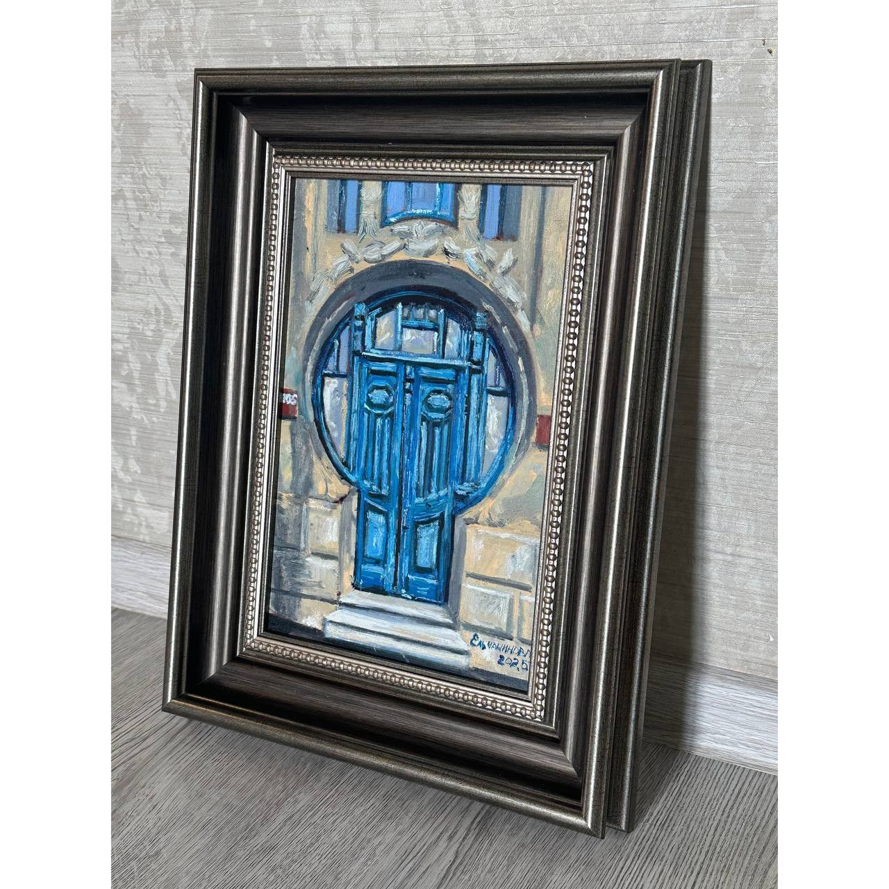 Авторская картина «Ул. Комсомольская, д. 99». ELCHANINOVA.ART Художник Ксения Ельчанинова. Современное искусство