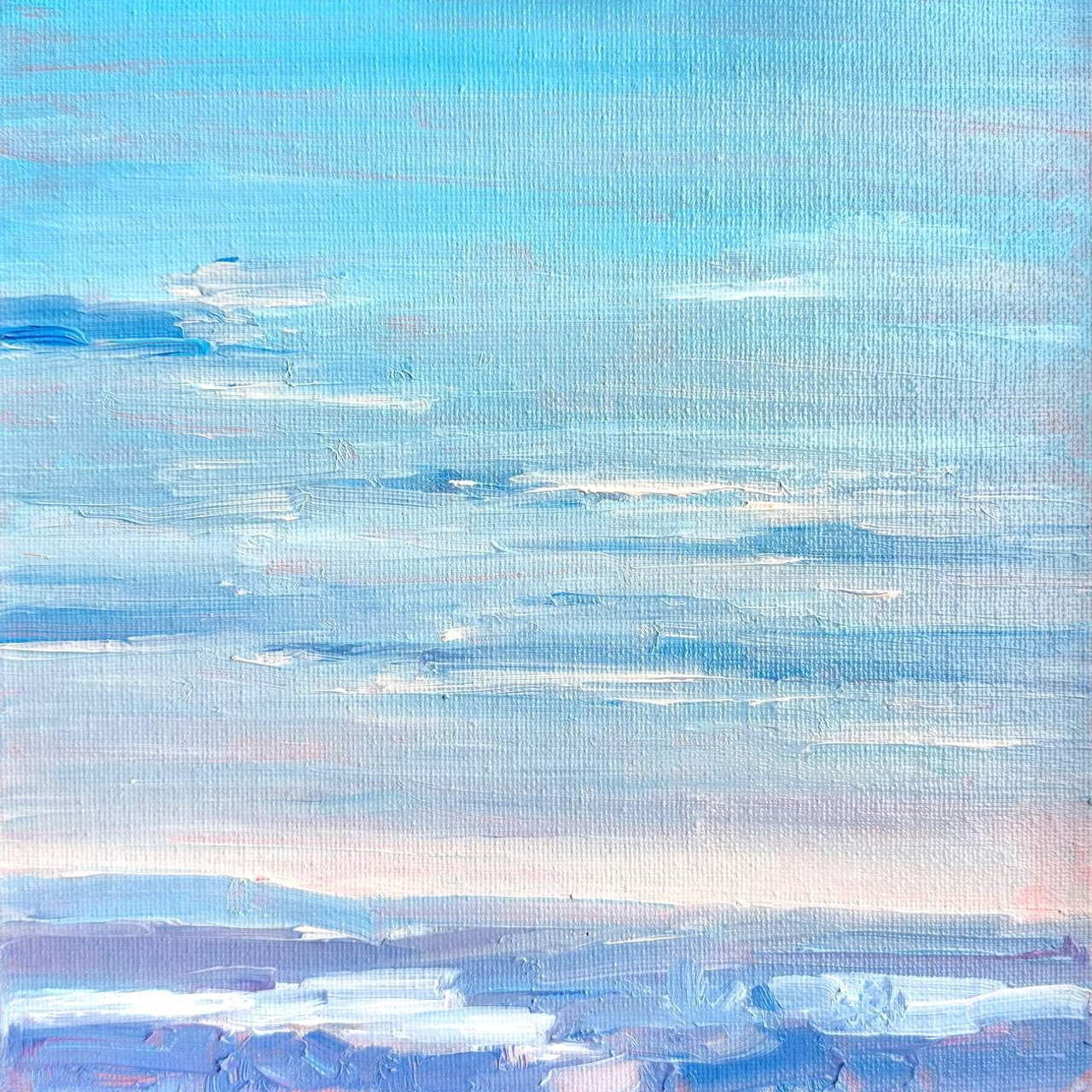 Авторский этюд «Утро». ELCHANINOVA.ART Художник Ксения Ельчанинова. Современное искусство