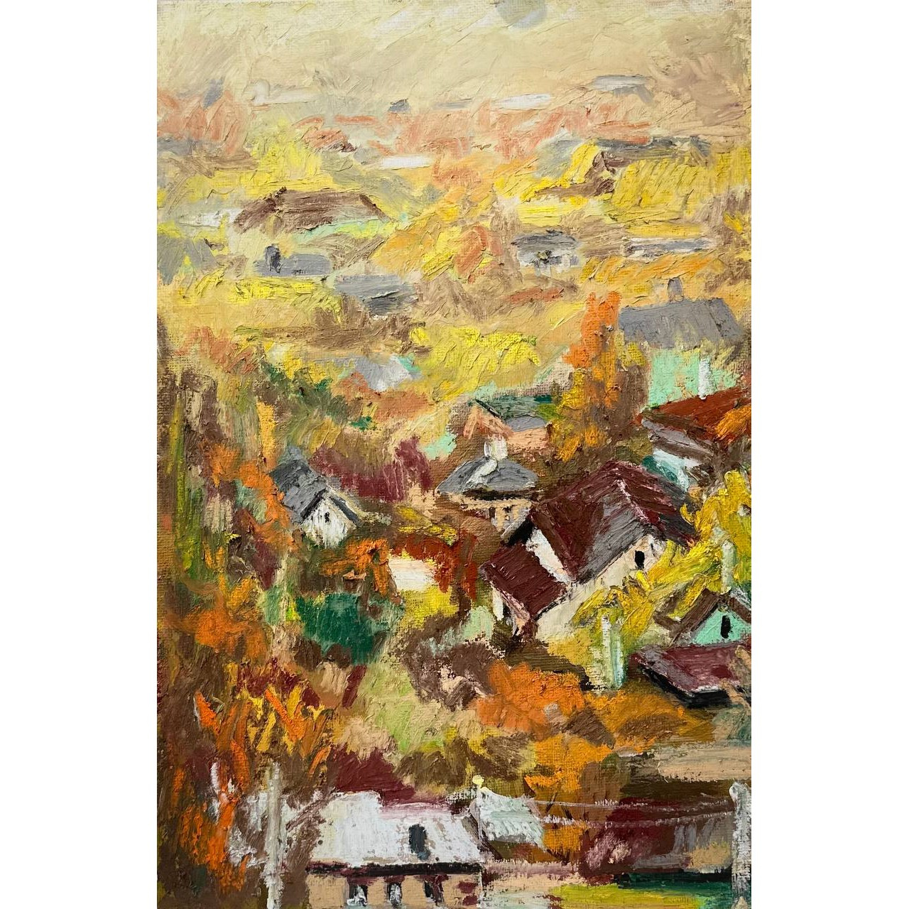 Авторская картина «Мамайское урочище. Октябрь.». ELCHANINOVA.ART Художник Ксения Ельчанинова. Современное искусство