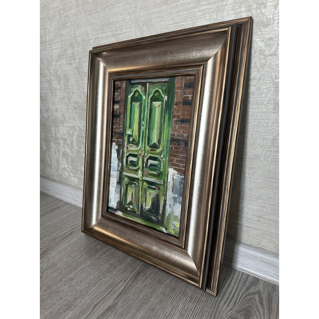 Авторская картина «Ул. Комсомольская, д. 114». ELCHANINOVA.ART Художник Ксения Ельчанинова. Современное искусство