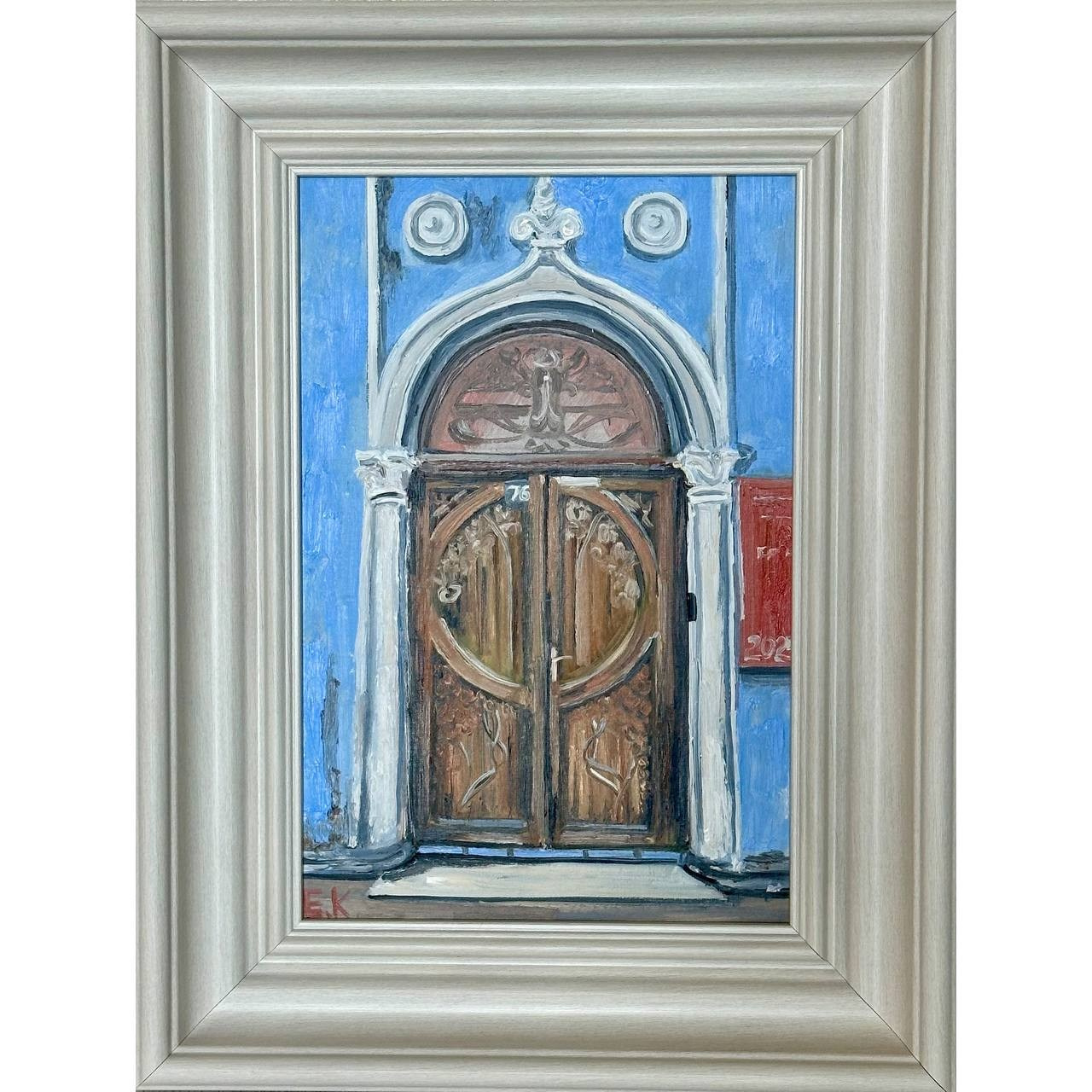 Авторская картина «Ул. Карла Маркса, д. 76». ELCHANINOVA.ART Художник Ксения Ельчанинова. Современное искусство