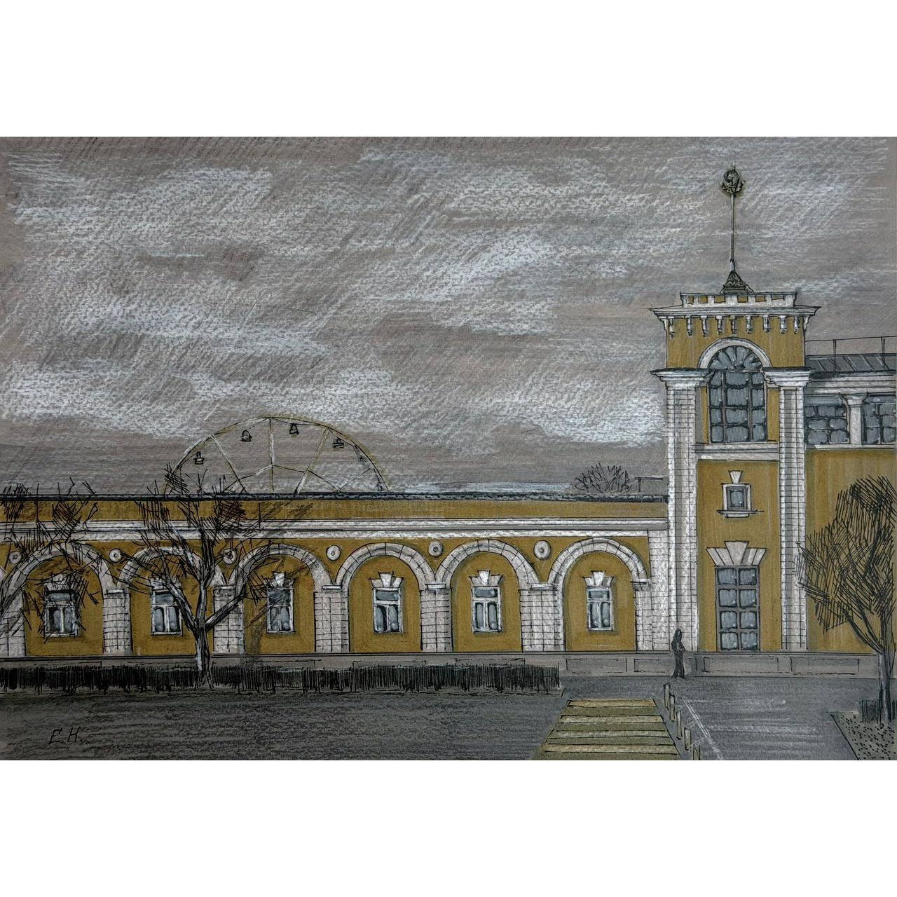 «Динамо». ЕЛЬЧАНИНОВА.АРТ Художник Ксения Ельчанинова. Современное искусство
