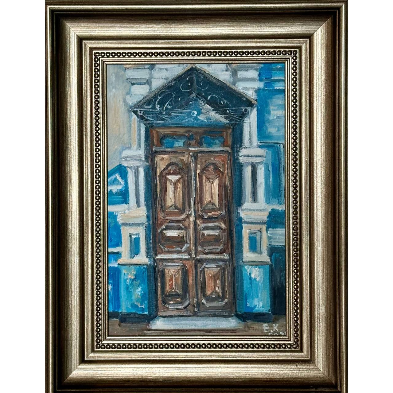 Авторская картина «Ул. Дзержинского, д. 92». ELCHANINOVA.ART Художник Ксения Ельчанинова. Современное искусство